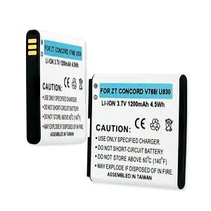 Zte Concord V768 / U830 3.7V 1200Mah Li-Ion Battery 1