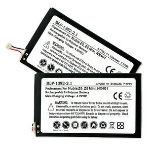 Zte Li3822t43p3h844941 3.7V 2100Mah Li-Pol Battery 1