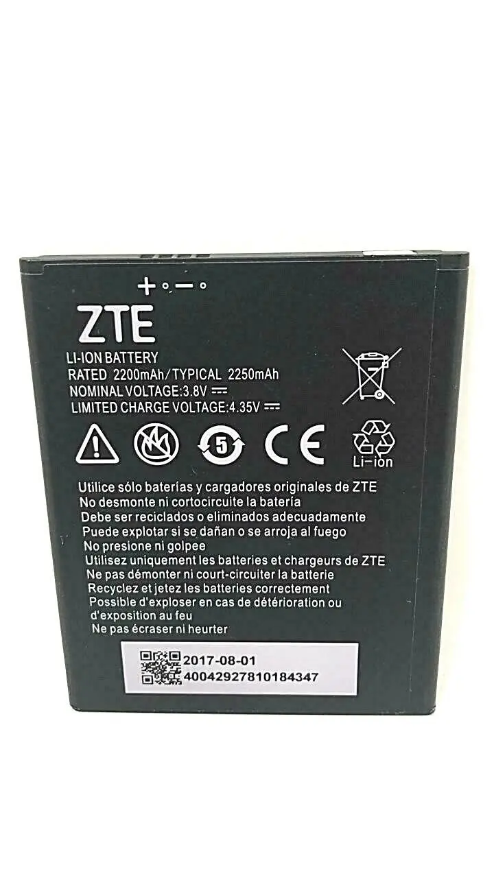 Zte Tempo X Go Battery Li3822t43p4h736040 N9137 Zfive C Z558 Z559 1
