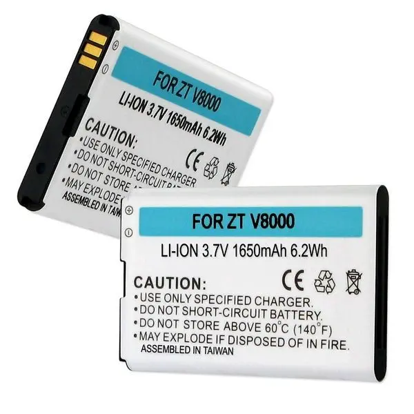 Zte V8000 3.7V 1650Mah Li-Ion Battery 1
