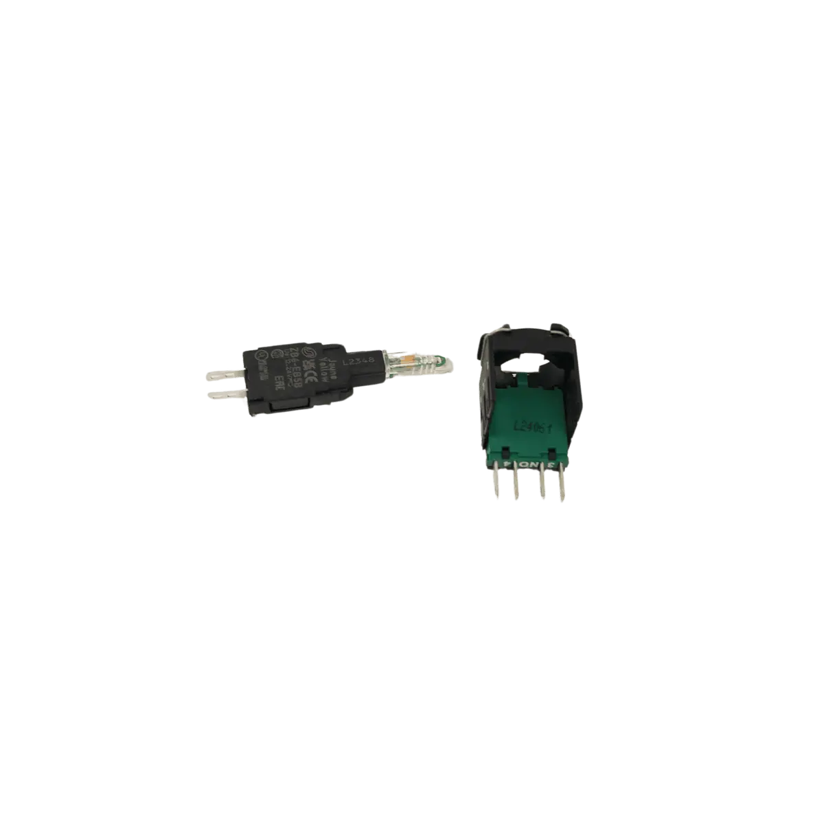 Skyjack Yellow Contact Block Body, N/O 166086 1