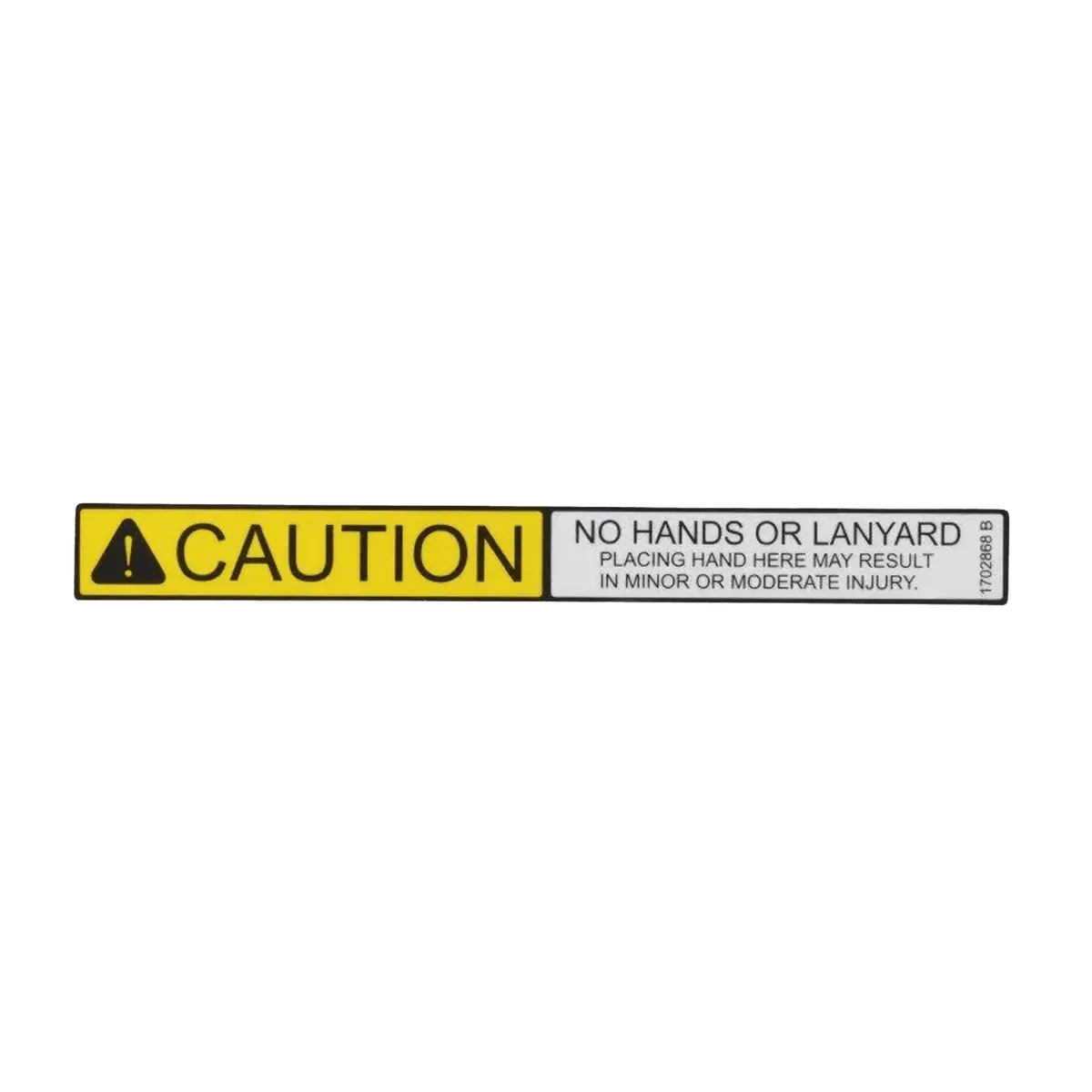 Jlg No Hands Decal 1702868 1