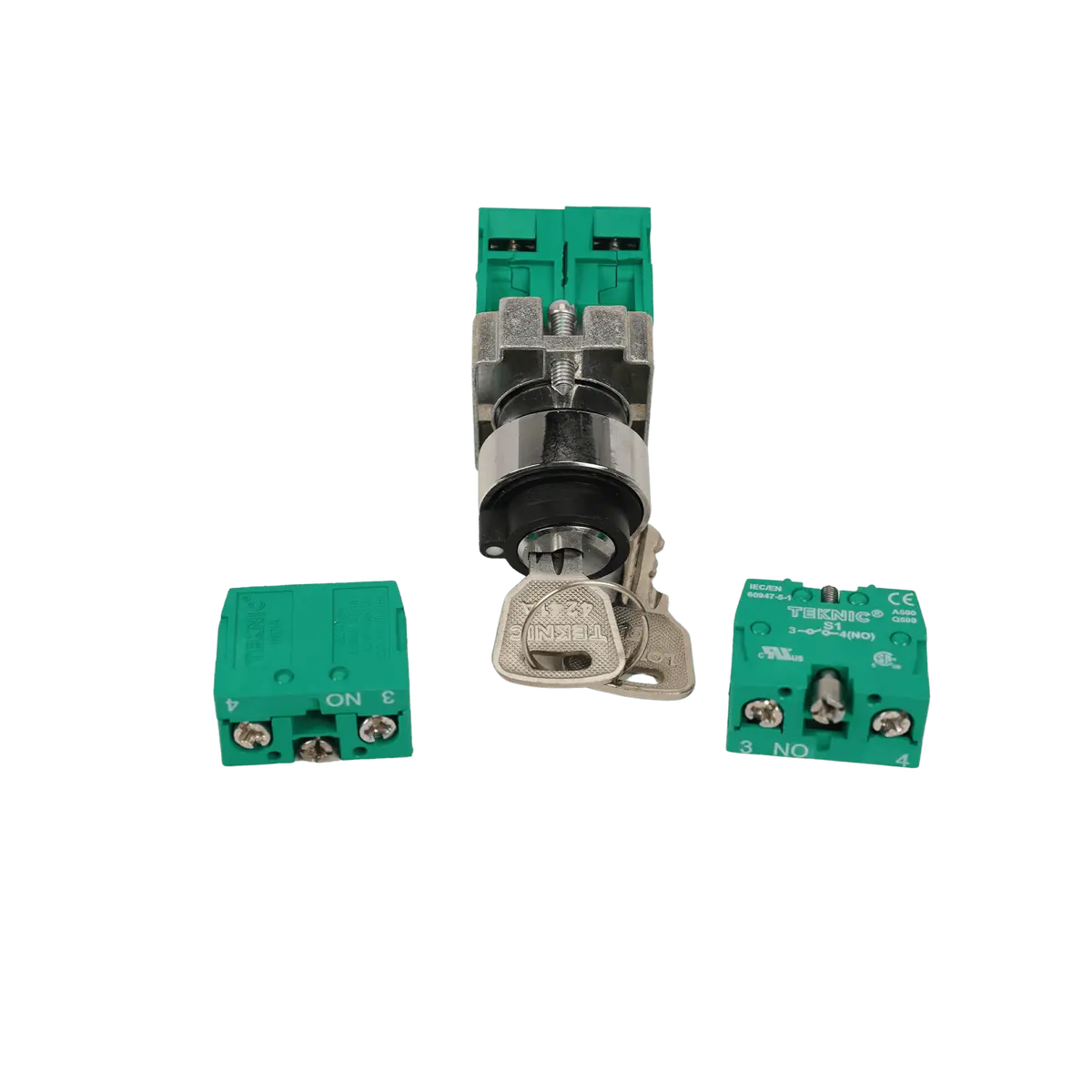 Haulotte Key Switch / Keycontacts 3 Pos 2901015410 1