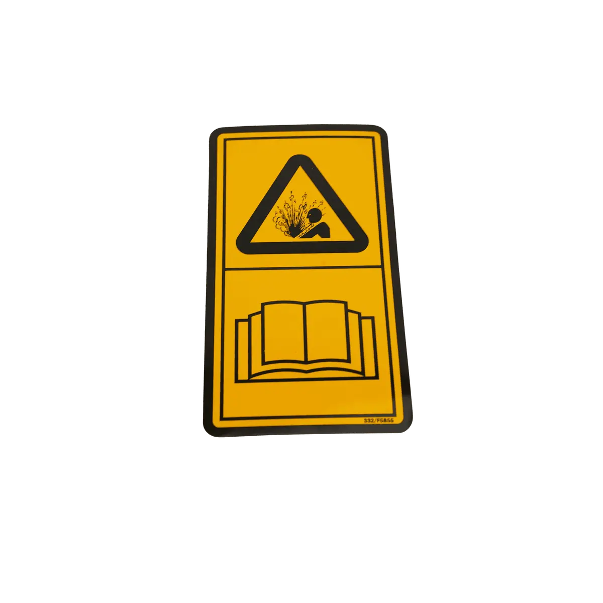 Jcb (W) (P) Label - Iso-06A Type A 332/F5855 1