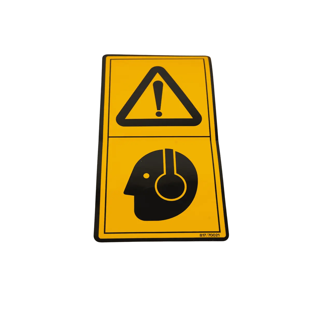 Jcb Label - Iso-15C Type A 817/70021 1