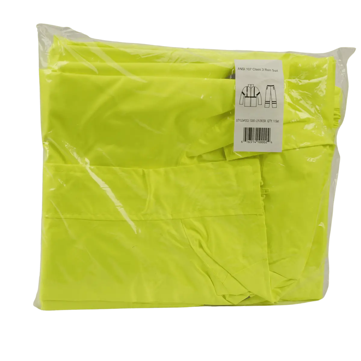 Pip Safetygear Ansi Class 3 Two-Piece Rain Suit 1