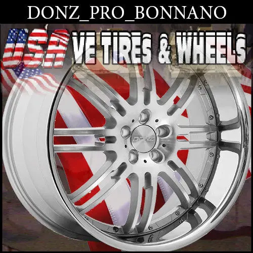 Donz Pro Series Bugsy 20X8.5 Blank Et+20 Cb 74.1 Slv Ssl 1