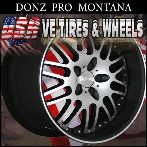 Donz Pro Series Montana 20X10 Blank Et+23 Cb 74 Bmf St 1