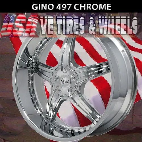 Gino 497 20X8.5 5X114.3/120 Et+35 Chrome 1