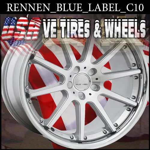 Rennen Blue Label C-10 20X8.5 Blank Et+20 Cb 74.1 Smf Ssl 1