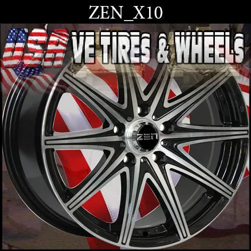 Zen Racing  X10 16X7 5X100/114.3 Et+38 Gl Bmf 1
